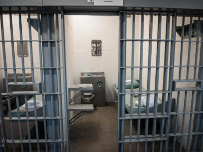 My “Angola Hilton” hotel room for two nights